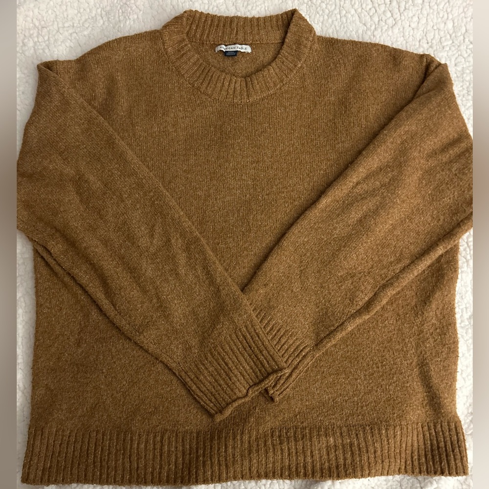 Brown oversized knit